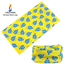 Bandana Lingshang bandana bandana multifuncional de vestuário multifuncional impresso bandana